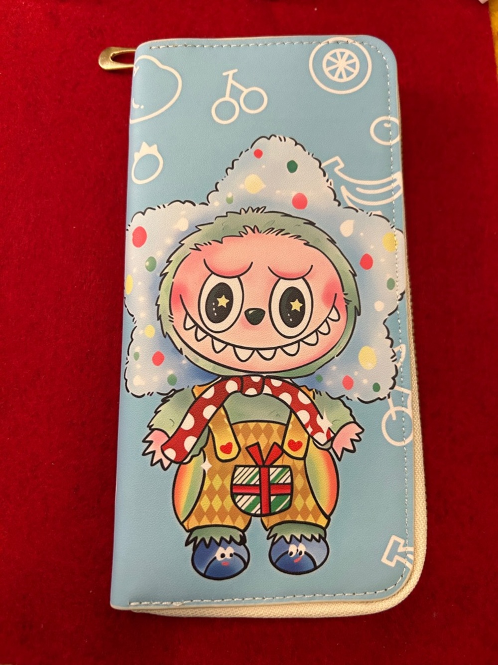 Labubu Character kids Zip Wallet Big size